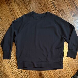 YPB Black NeoKnit Women's crew neck sweatshirt